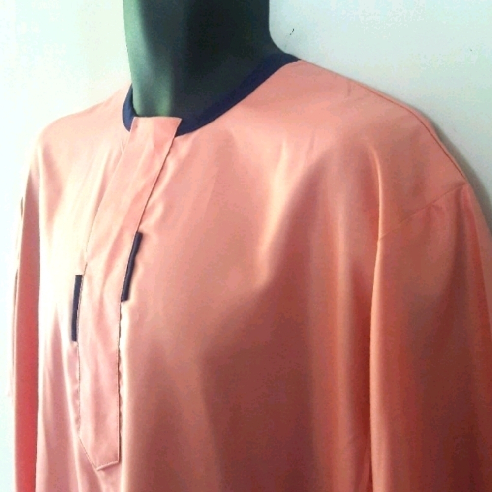 𝅺CUSTOM Dashiki Pullover Shirt, XL